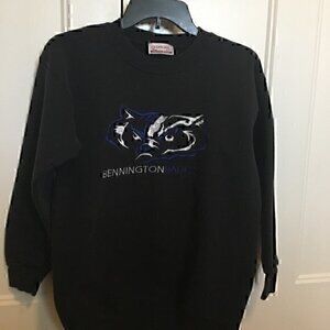 Black Boys Bennington Badgers embroidered sweatshirt